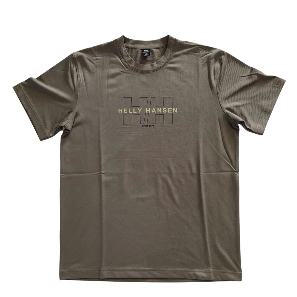 Детская футболка с быстросохнущей тканью Quick Dry T Shirts HELLY HANSEN, Charcoal Black/981 — фото 3