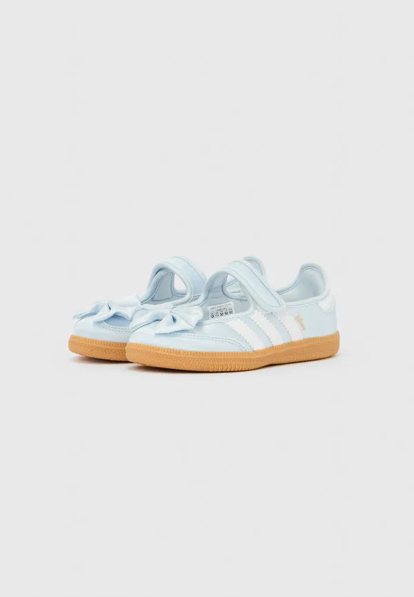 Кроссовки унисекс samba jane Adidas Originals, White/Crystal Sky/Gum — фото 2