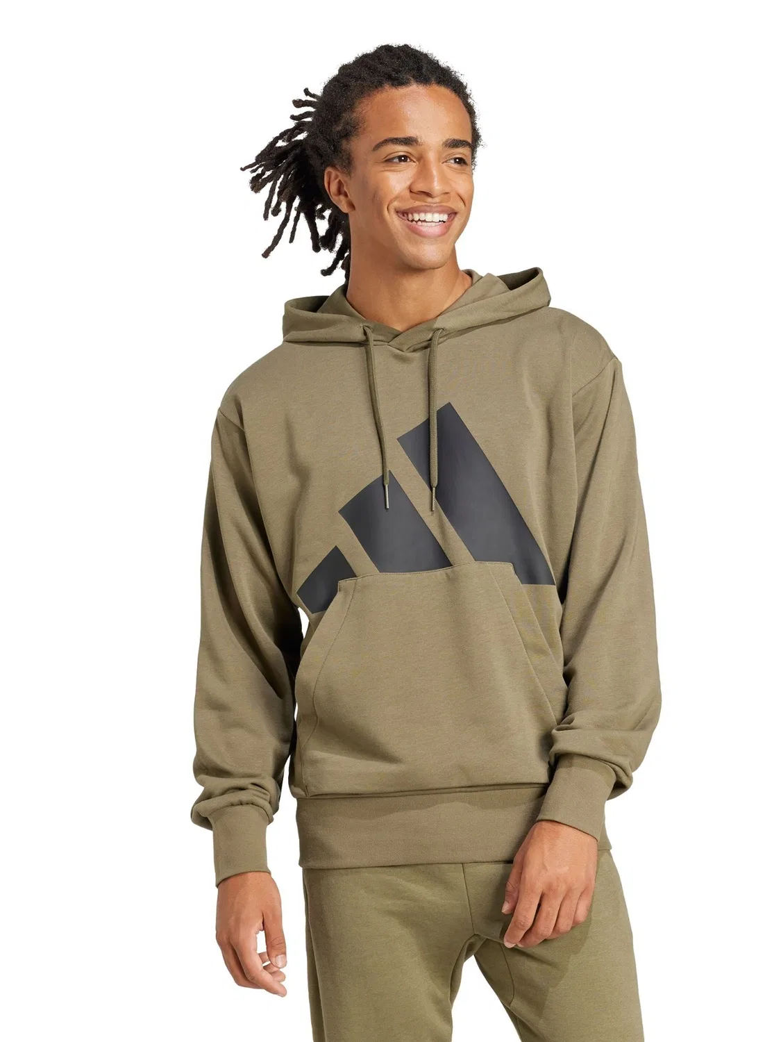 Худи с логотипом adidas Essential, зеленый