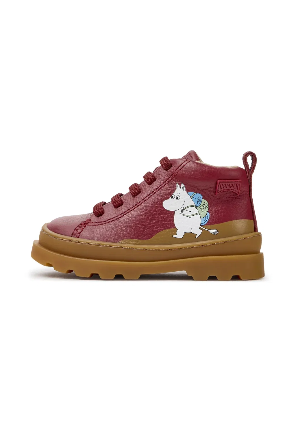 Brutus ry rojo 21 - высокие кроссовки Camper, Burgund
