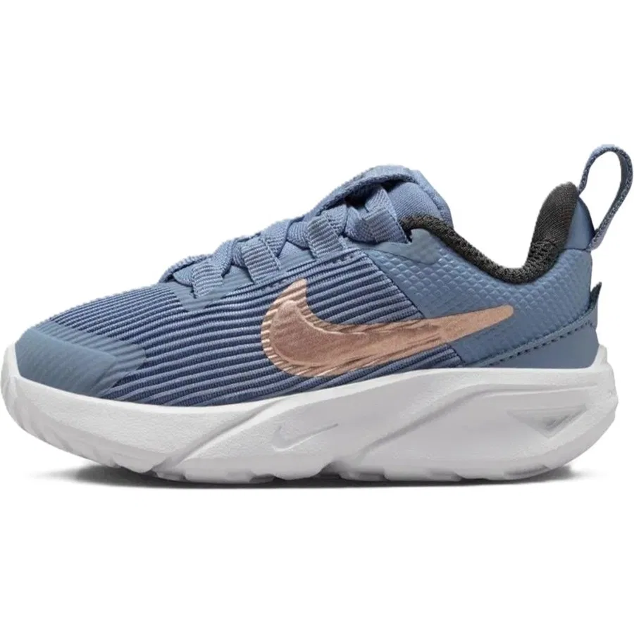 Детские кроссовки с эластичной шнуровкой Star Runner 4 Nn Nike, Синий