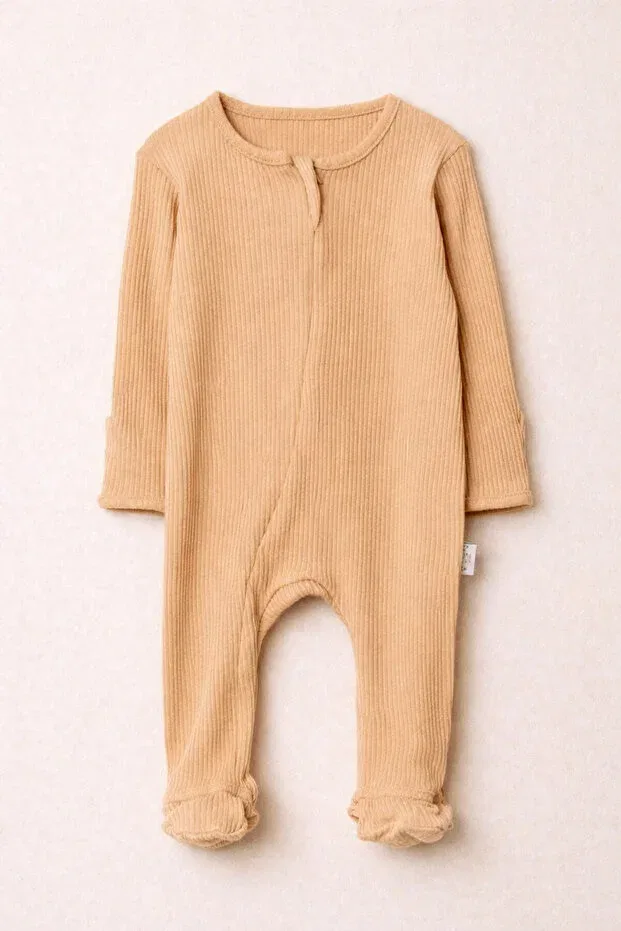 Детский комбинезон для новорожденных хлопковый Bubito, Beige