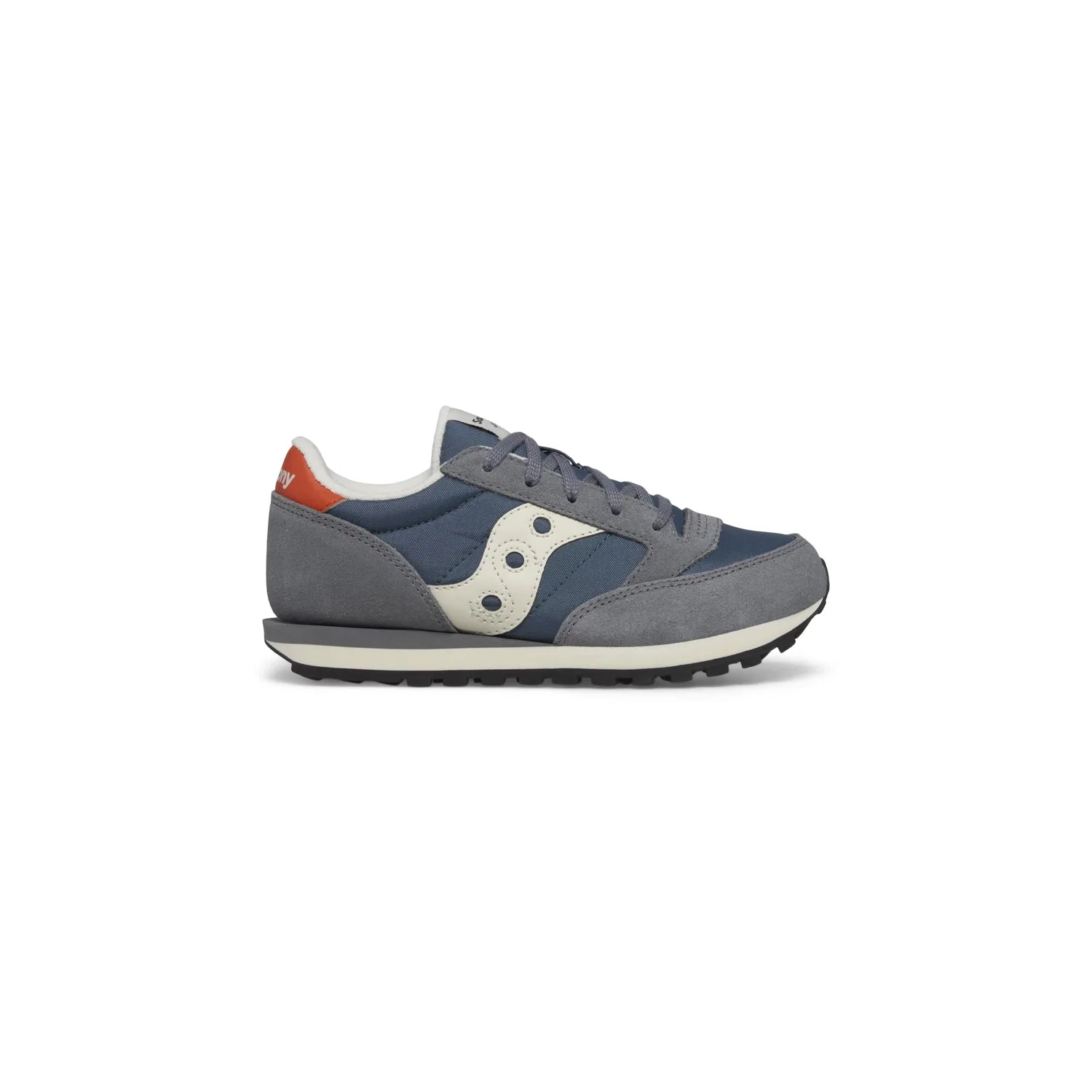 Детские кроссовки для мальчиков и девочек с шнуровкой Jazz Original Saucony, Grey Blue Orange