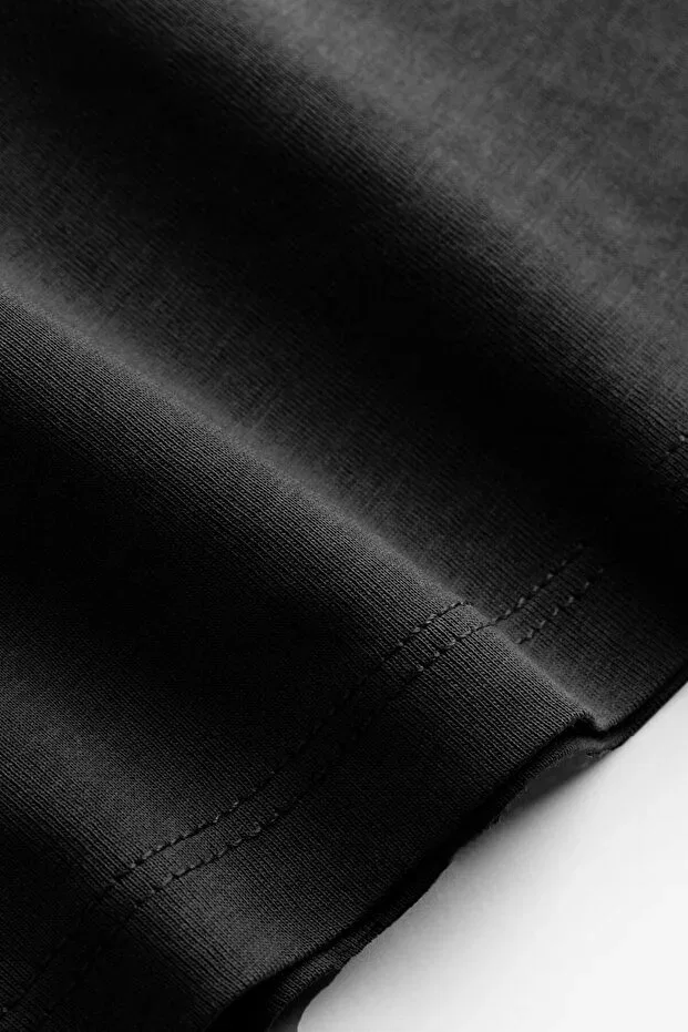 Детская футболка с принтом Turkish Bozkurt Göktürk Printed Design, Darkia, Black — фото 2