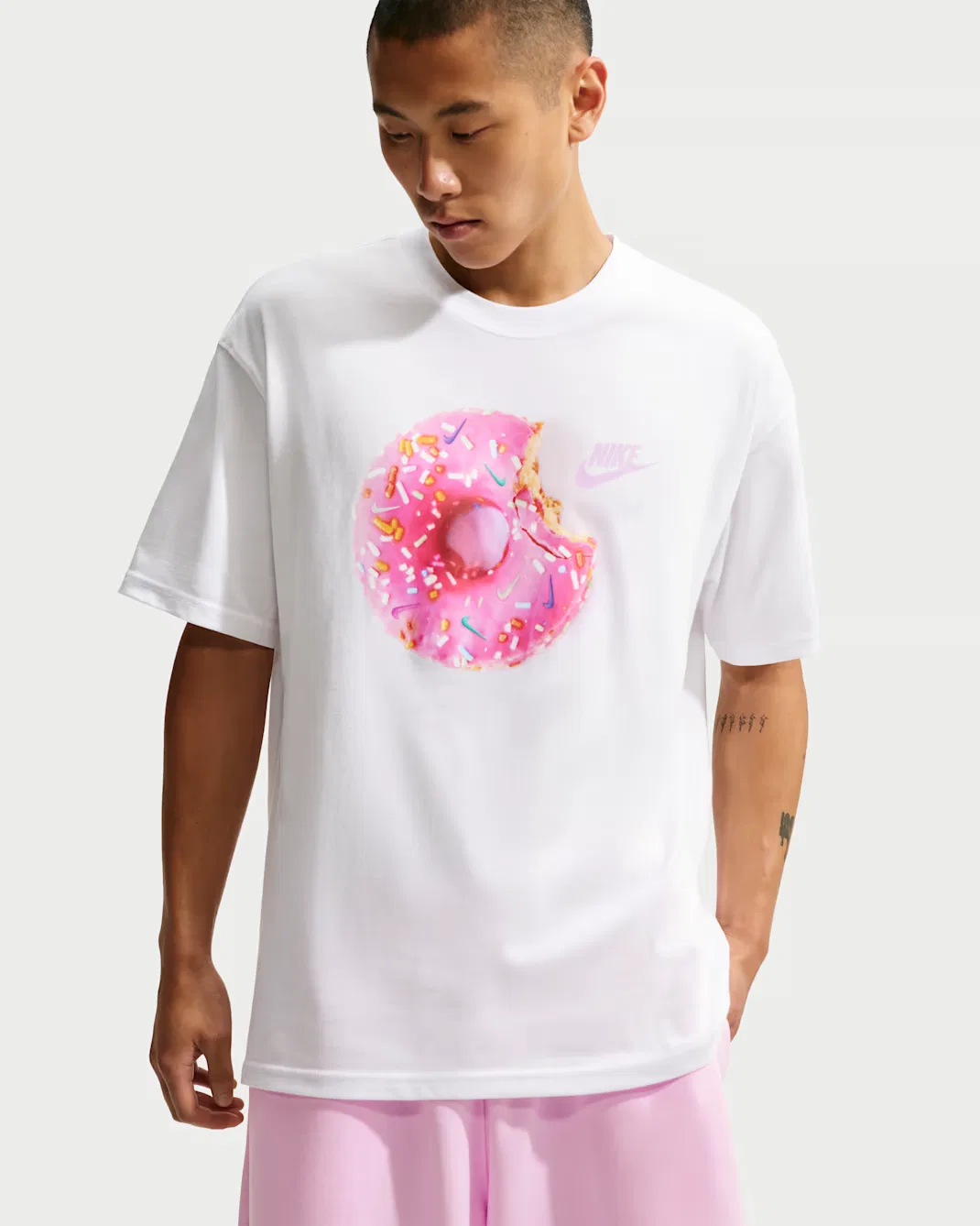 Мужская футболка Nike Sportswear "Donut", White