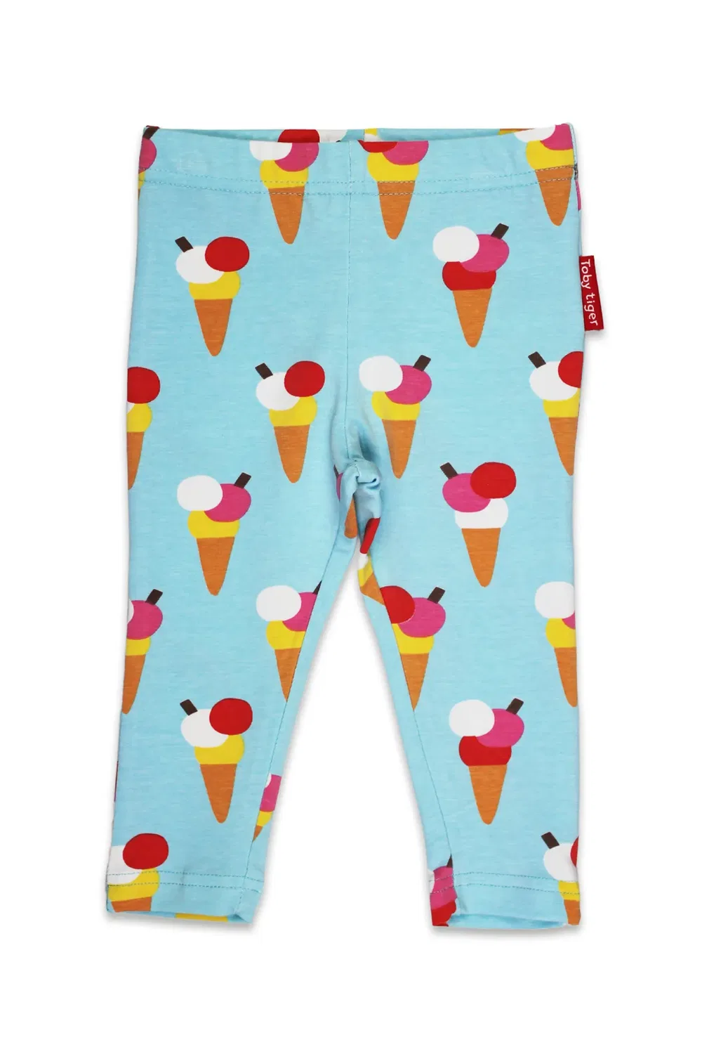Детские леггинсы с принтом Ice Cream Cones Toby Tiger, Multi
