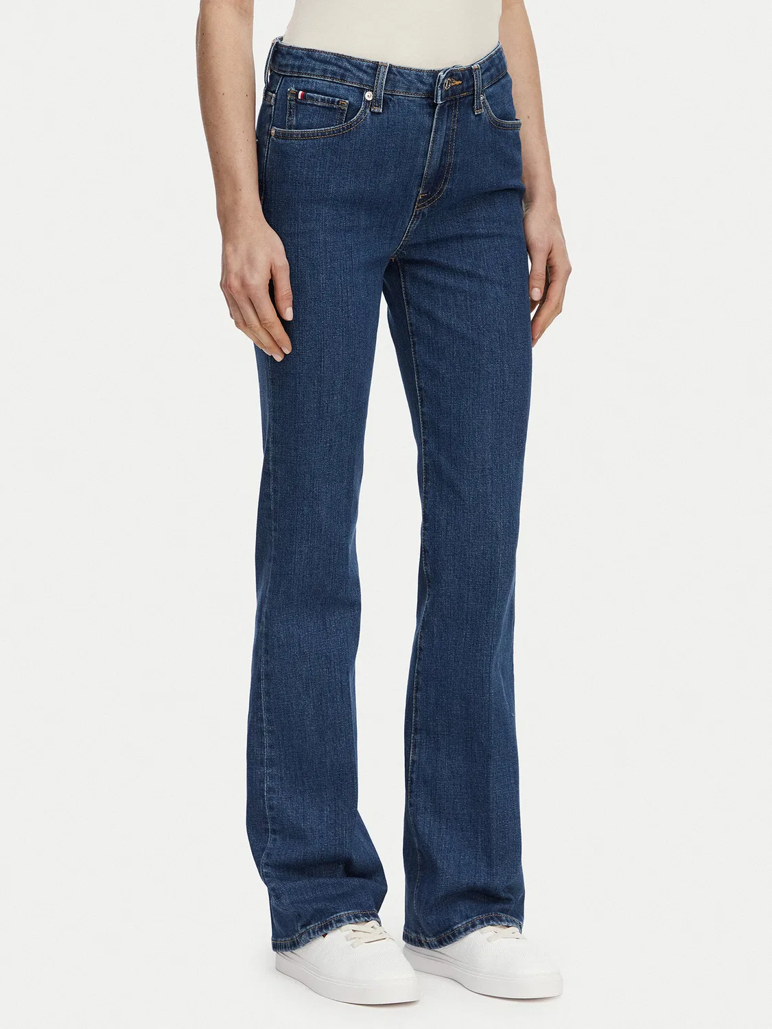 Женские джинсы клеш Rian Rw Tommy Hilfiger, темно-синий