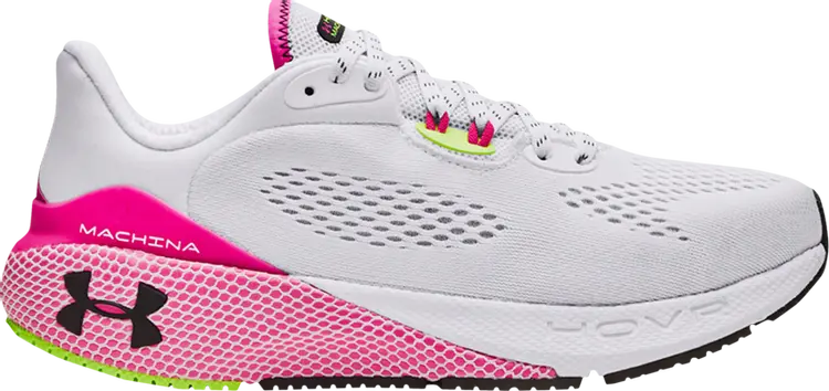 Кроссовки Under Armour Wmns HOVR Machina 3 CN White Rebel Pink, белый