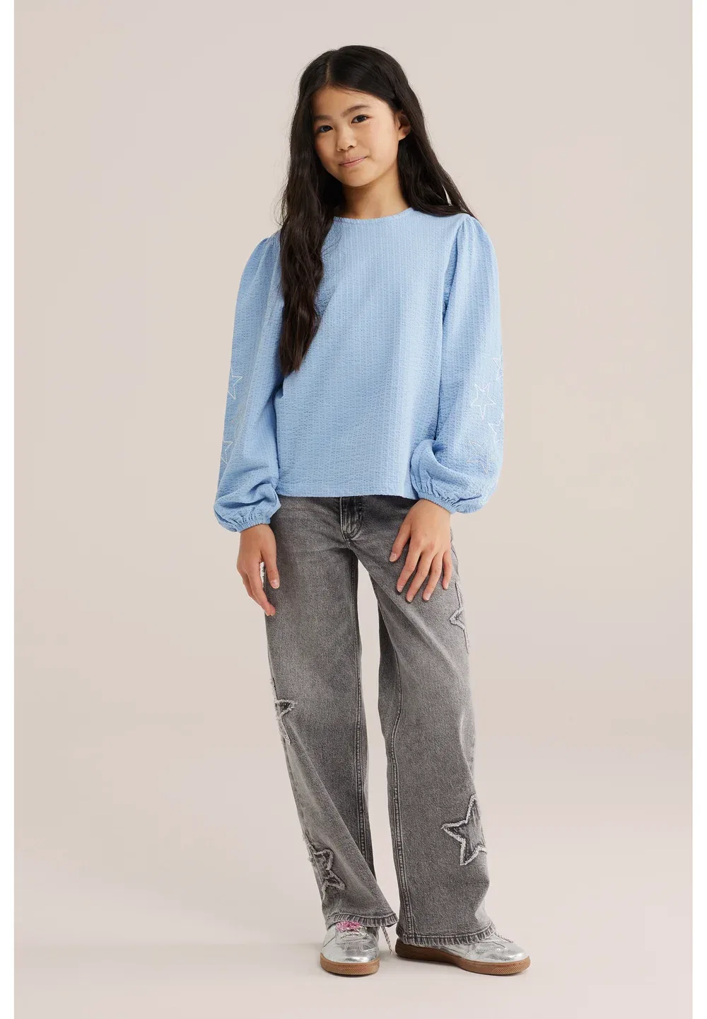 Блуза We Fashion, Light Blue — фото 2