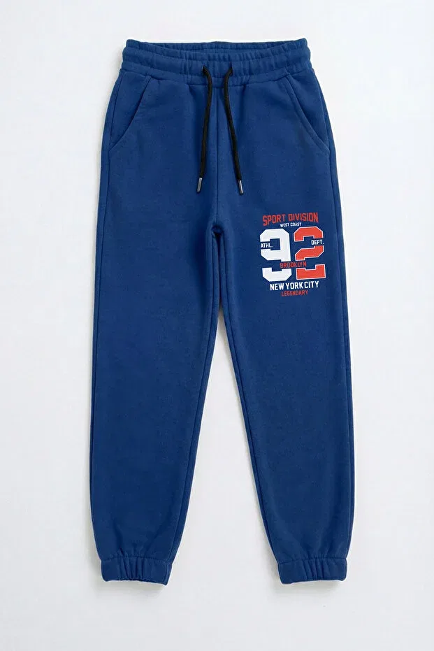 Детские спортивные штаны для мальчиков с принтом 5-комплект Ya Ko Kids, Yellow-Indigo-Blue-Navy-Smoke Gray — фото 3