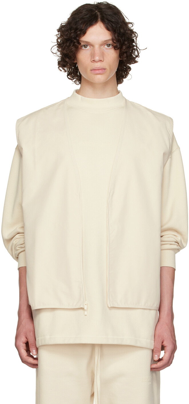 

Хлопковый жилет Off-White Essentials, Серый, Хлопковый жилет Off-White Essentials