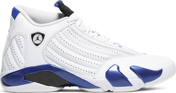 

Кроссовки Air Jordan 14 Retro Hyper Royal, белый, Белый;серый, Кроссовки Air Jordan 14 Retro Hyper Royal, белый