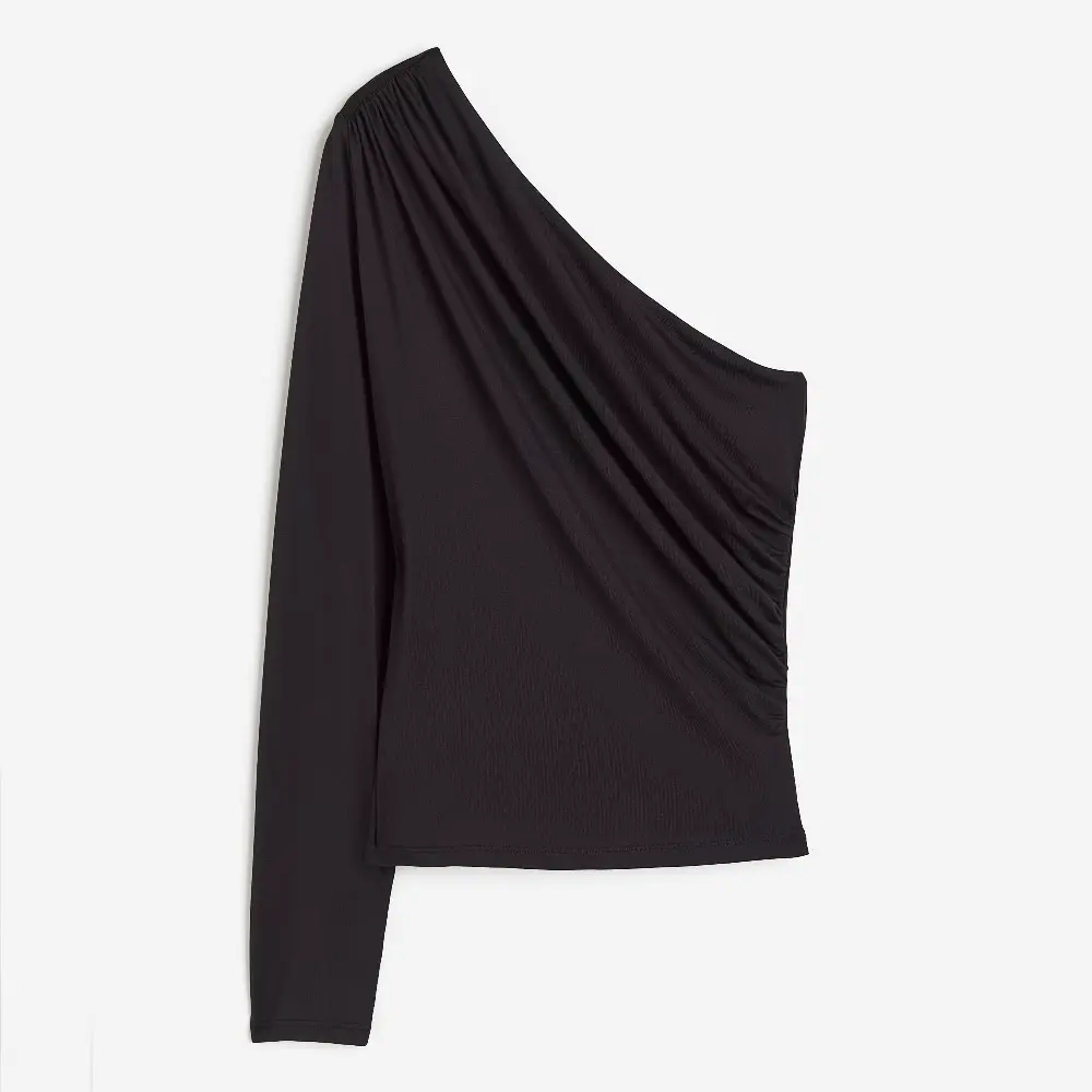 

Топ H&M One-shoulder, черный