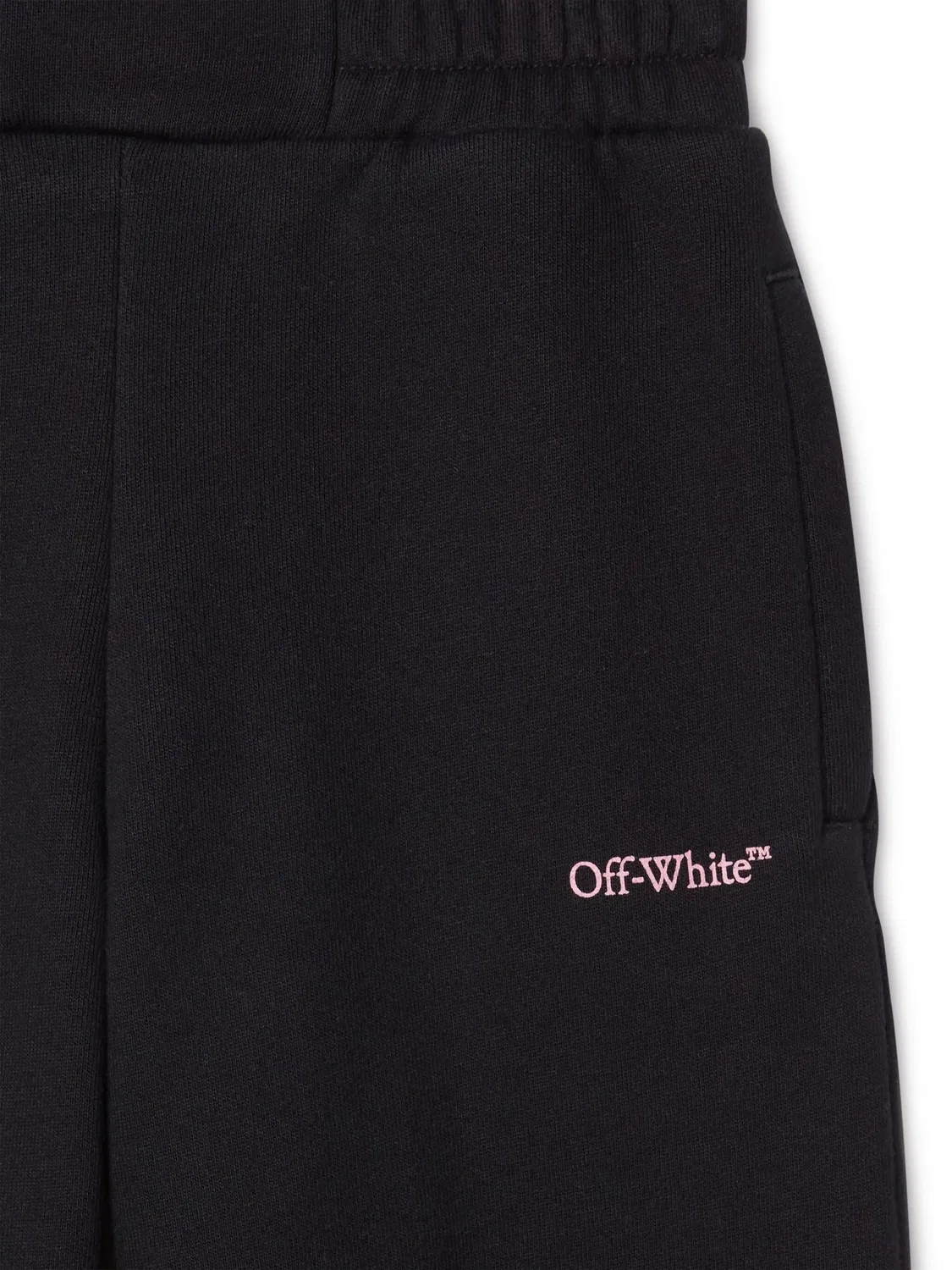 Классические хлопковые брюки OFF-WHITE, черный — фото 2