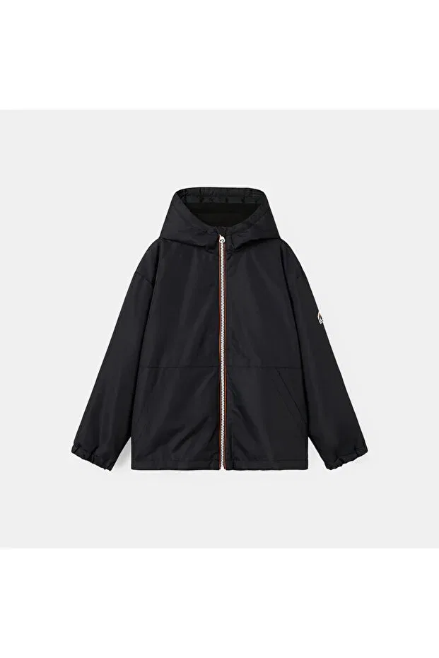 Детское пальто для девочек с принтом Name It, Black