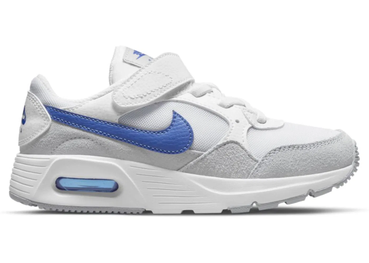 Детские кроссовки Lifestyle Nike Air Max SC, White/Wolf Grey/Game Royal
