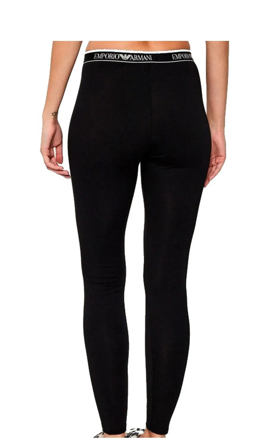 Женские леггинсы Slim Fit Emporio Armani, Schwarz — фото 2
