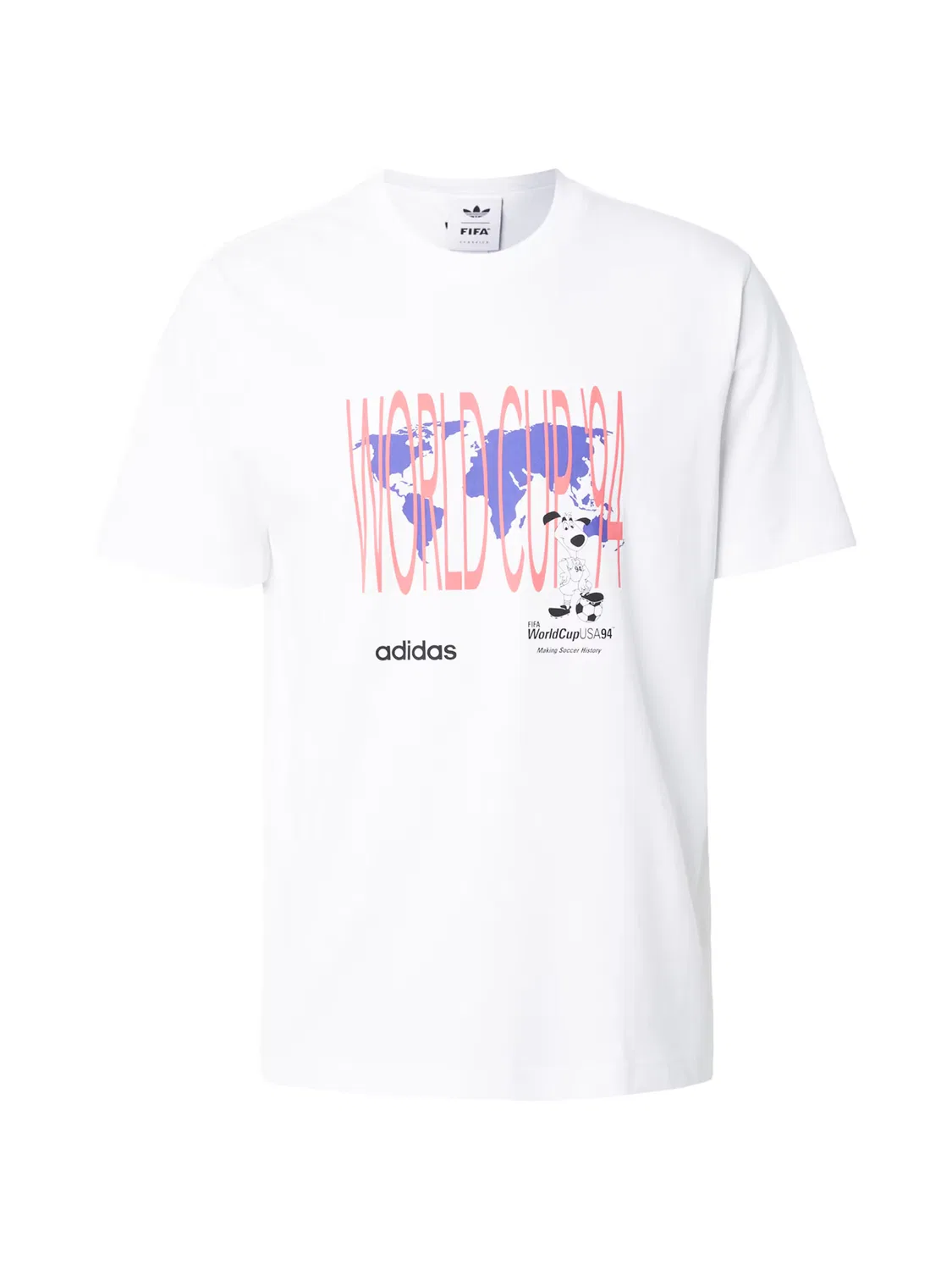 Футболка Adidas Originals WC 94 MASC белого цвета