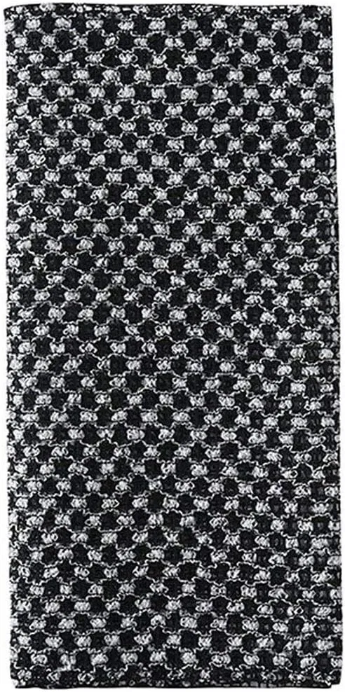 Пилинг-полотенце для спины Nurnesy, 100x25 см, Gitterschwarz