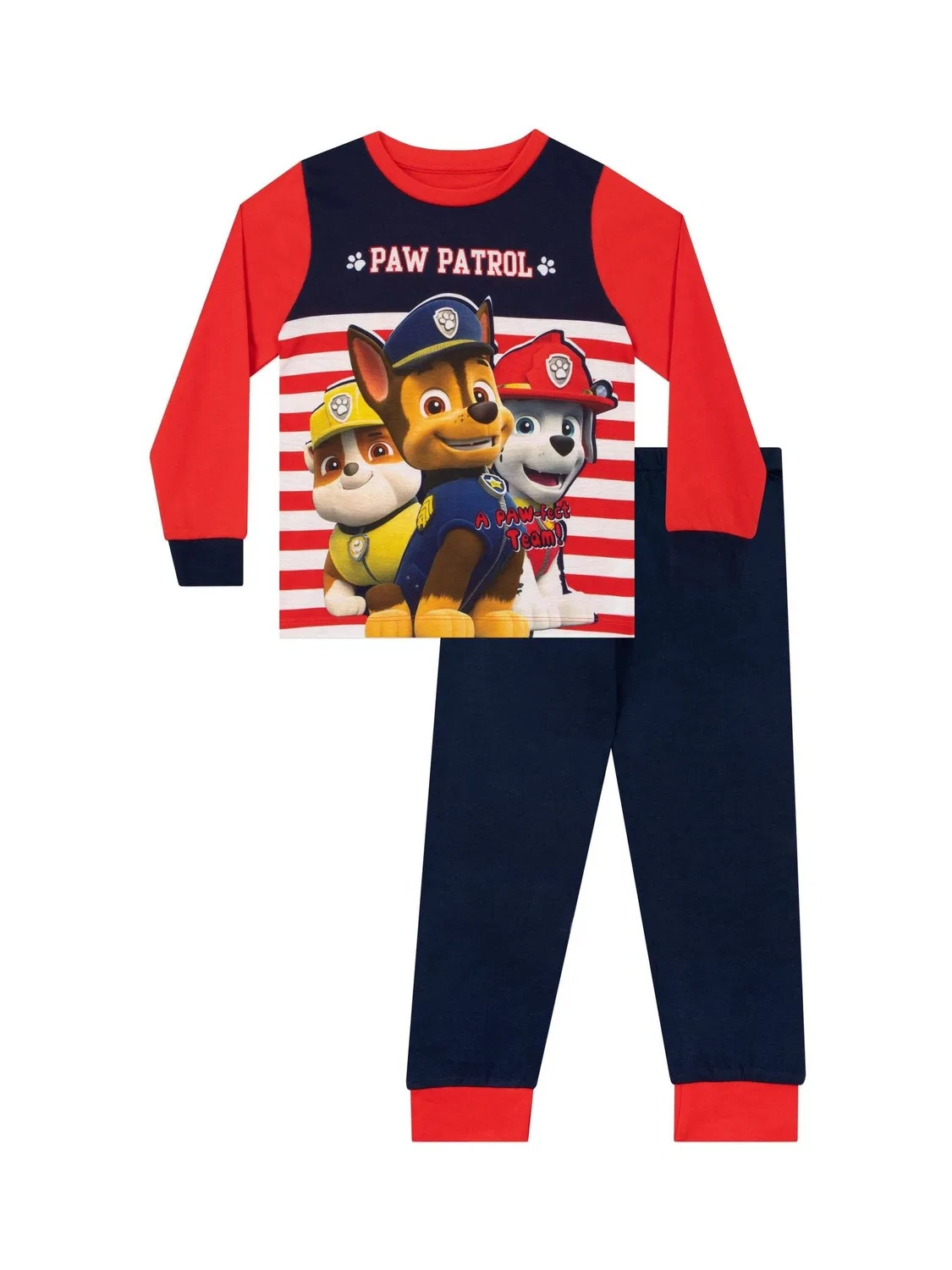 Пижама с персонажами Paw Patrol, модель Black Character, черный
