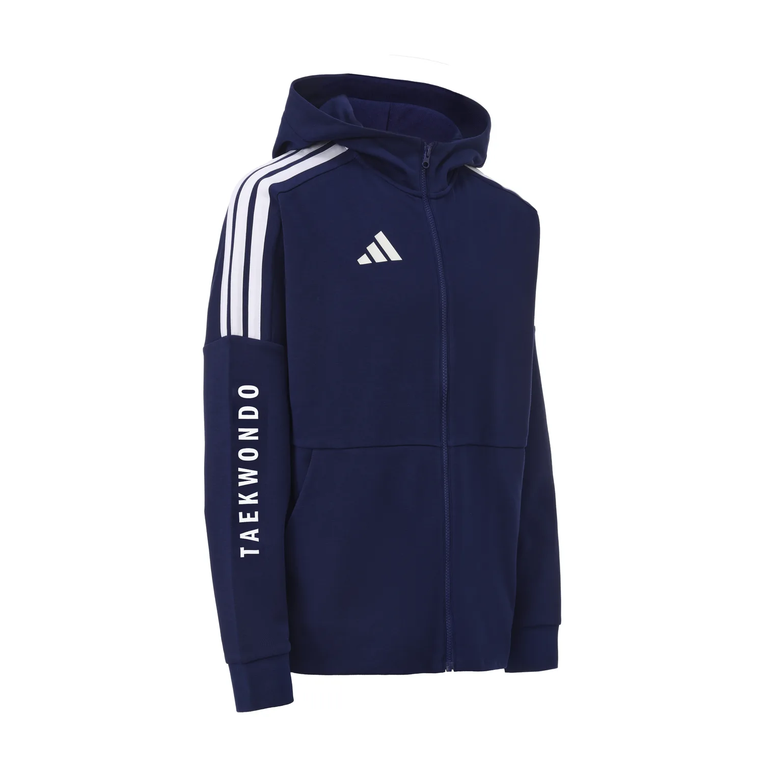 Adidas Куртка унисекс темно-синего цвета — фото 3