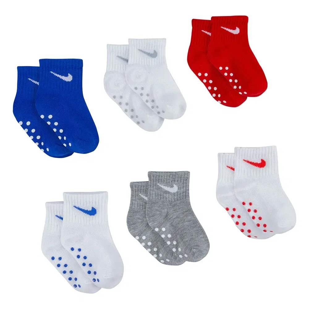 Носки Gripper 6 пар Nike, мультиколор