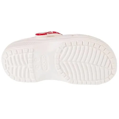 Детские клоги с принтом Classic Disney Minnie Mouse Clog Crocs, Weiss — фото 4