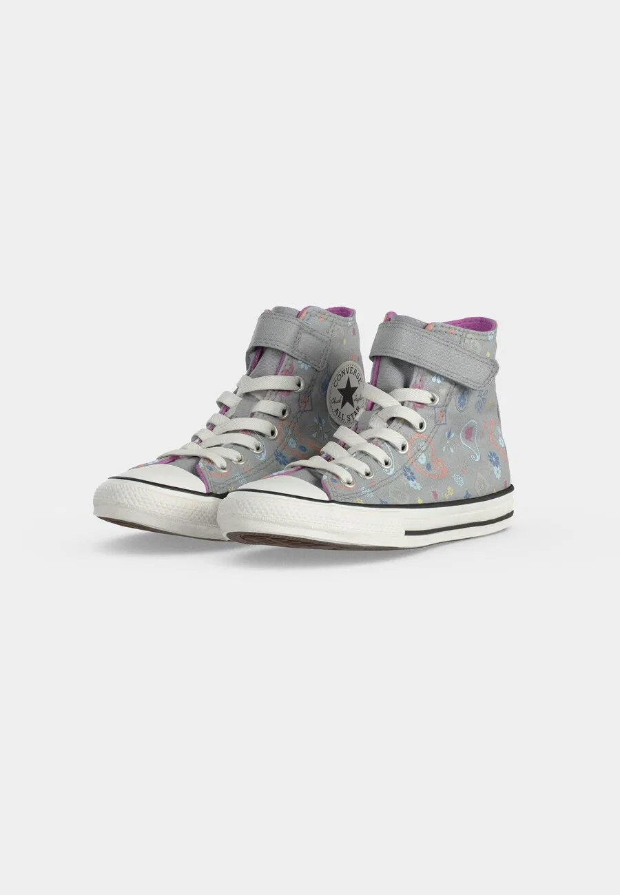 Кроссовки CONVERSE 'CTAS 1V HI' серого цвета — фото 2