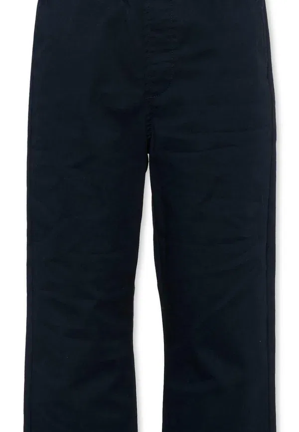 Брюки хлопковые Pantaloni Tru Trussardi Junior, синий — фото 3