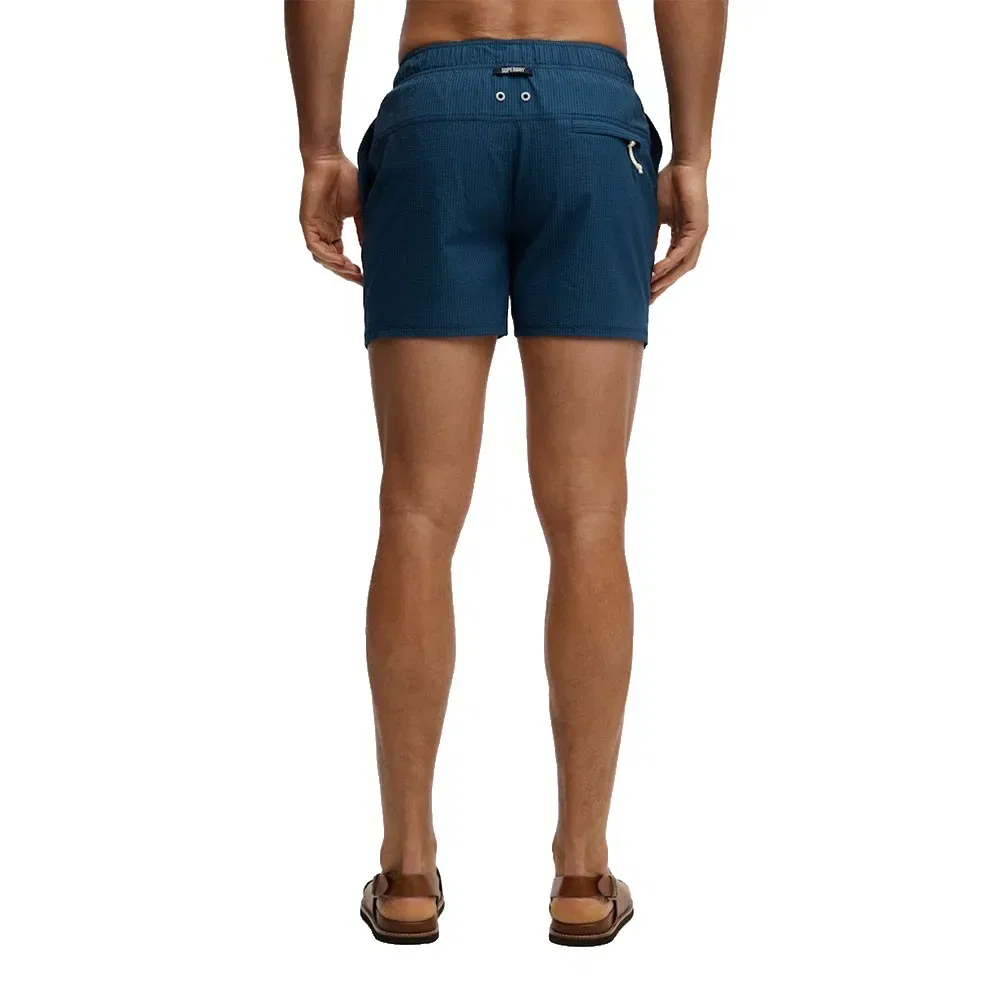 Плавки Superdry Seer Sucker 15 Superdry, синий — фото 2