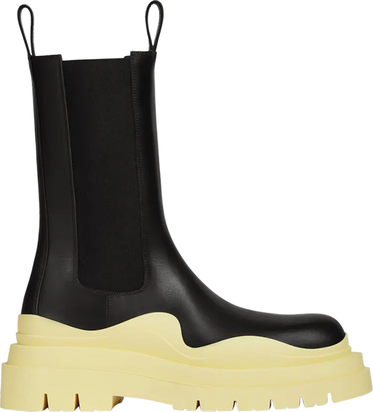 

Ботинки Bottega Veneta Wmns Tire Boot Black Lemonade, черный