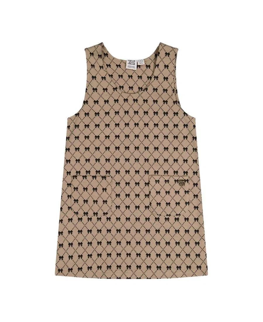 Джемпер с принтом бант Deux par Deux, Beige Printed Bow Ties
