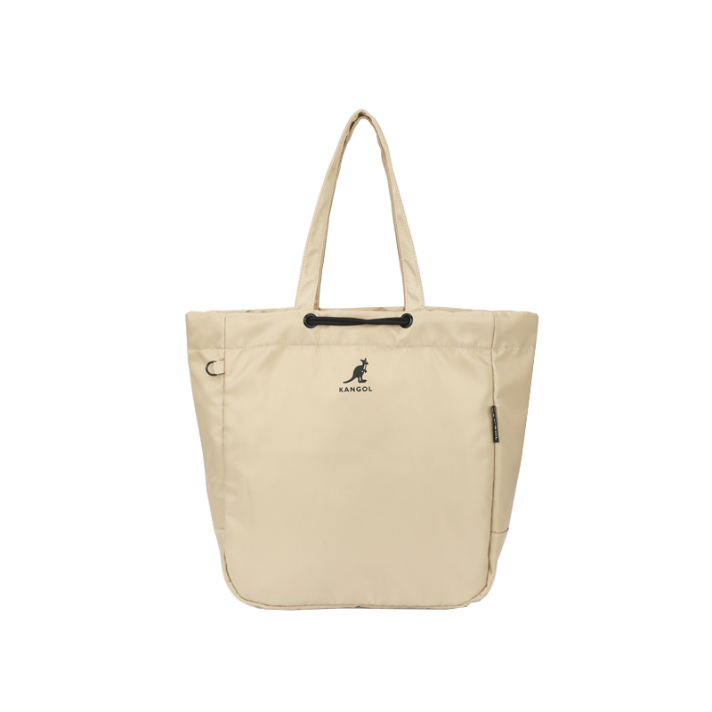 

Сумка-шоппер из ткани, шоппер, сумка через плечо унисекс цвета хаки/черный KANGOL