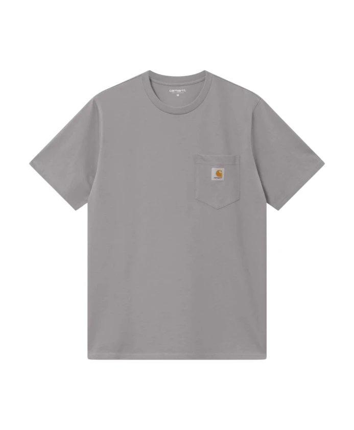 

Футболка с короткими рукавами и карманом Carhartt Wip, серый