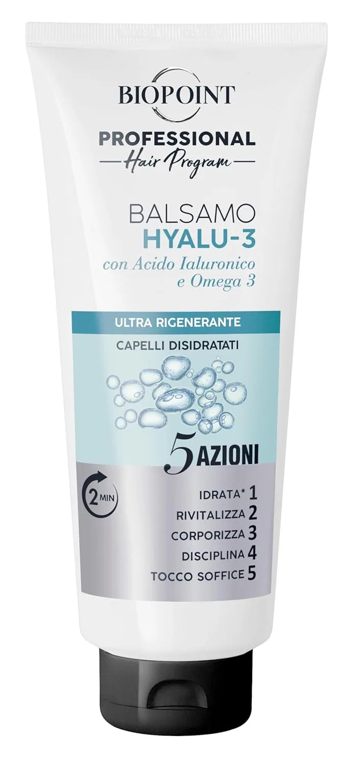 Набор для ультрарегенерации волос Biopoint Professional Hair Program HYALU-3 Kit Biopoint — фото 4