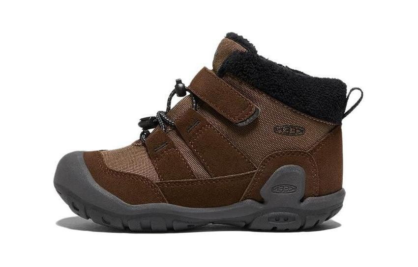 

Кроссовки KEEN Kids Outdoor Shoes PS Mid-top Brown, коричневый
