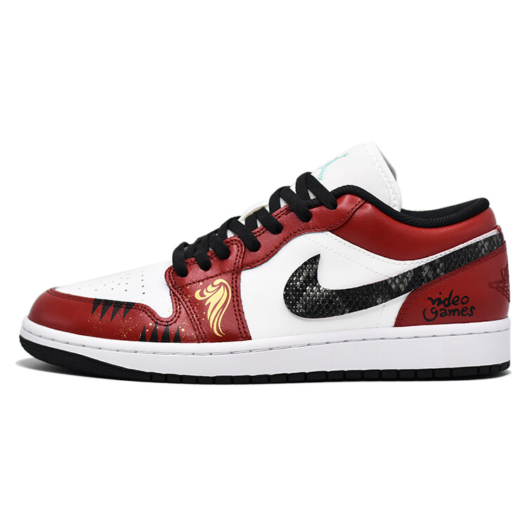 

Баскетбольные кроссовки Air 1 Vintage Men Low-Touch Red/White Jordan