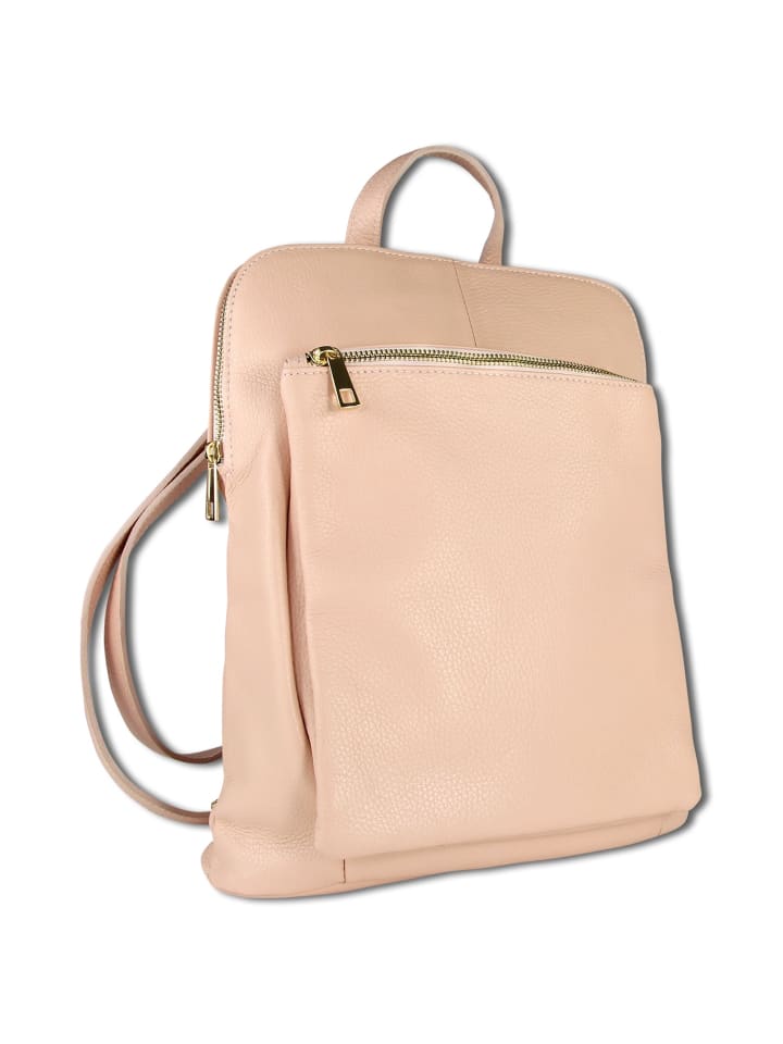 

Рюкзак Toscanto Cityrucksack Leder rosa ca. 30cm