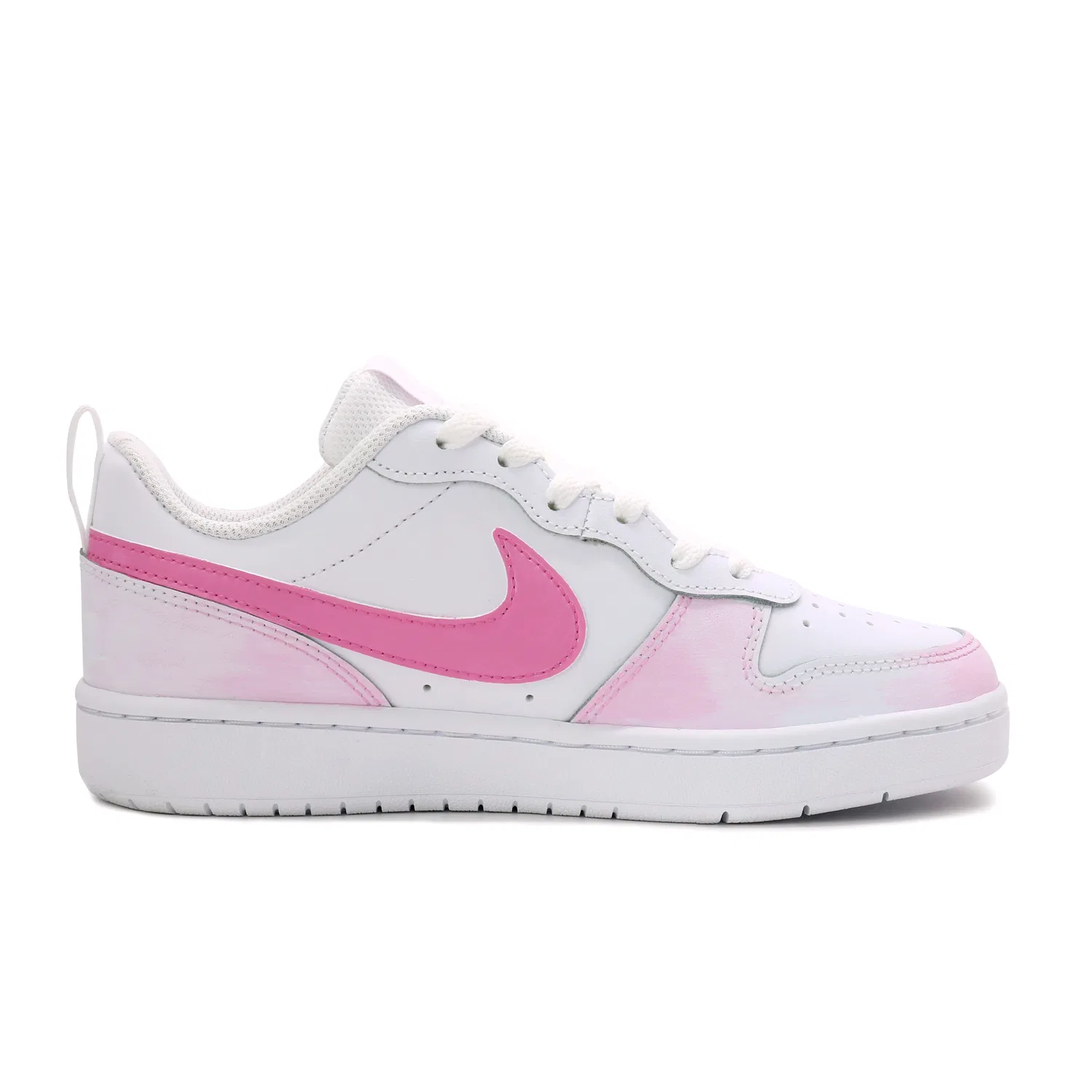 Кроссовки для скейтбординга Court Borough Kids' Grade School Nike, Light Pink — фото 3
