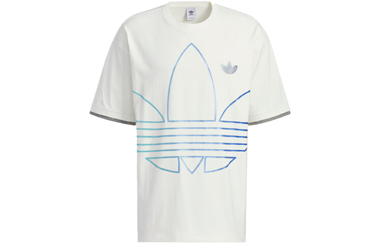 

Футболка мужская Off White Adidas Originals, цвет Jade White