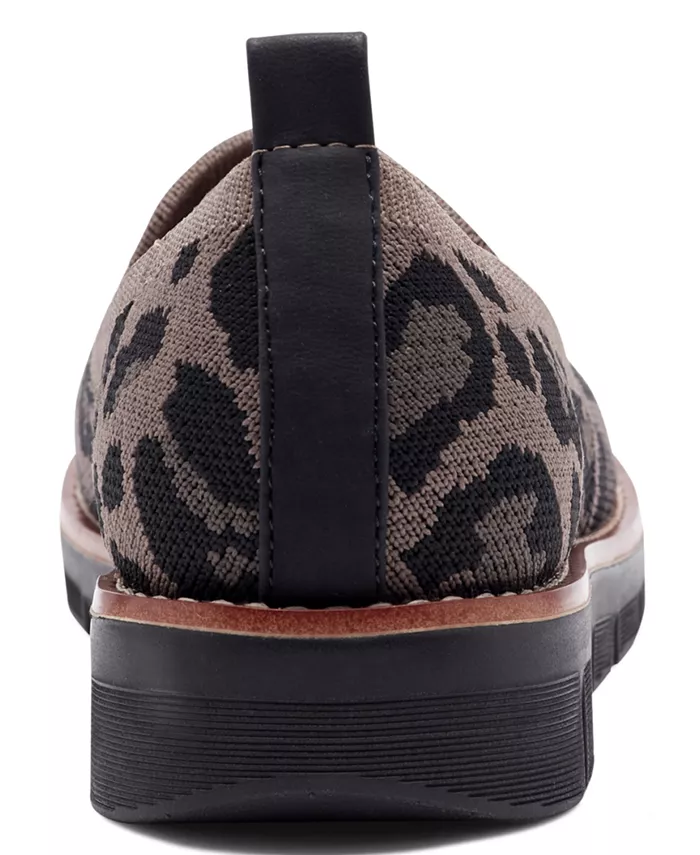 Женские туфли-лодочки Valina eFlex Knit Easy-On Easy Spirit, коричневый — фото 3