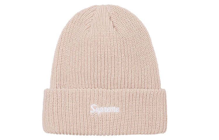 

Supreme Свободная вязаная шапка, Beige