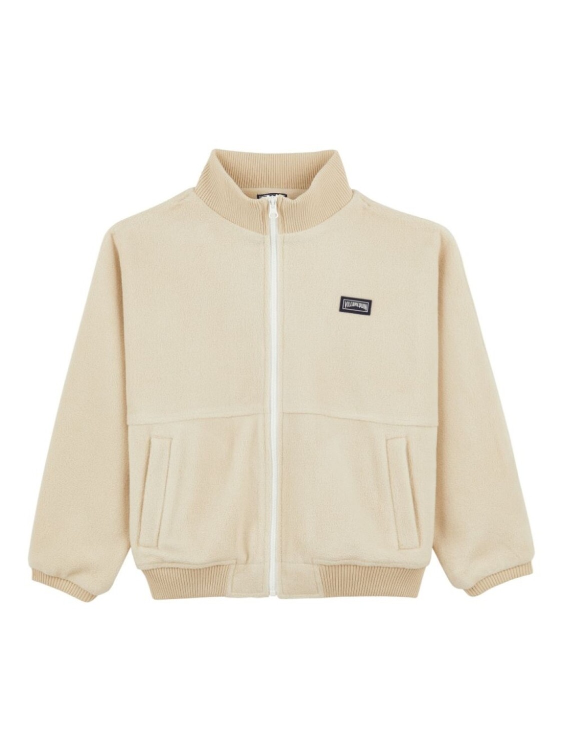 

Детская куртка Vilebrequin Solid Polar Vilebrequin Kids, нейтральный
