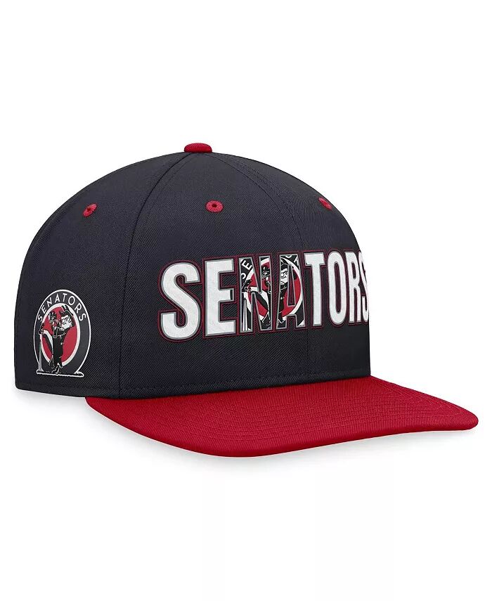 

Мужская темно-синяя кепка Washington Senators Cooperstown Collection Pro Snapback Nike, мультиколор