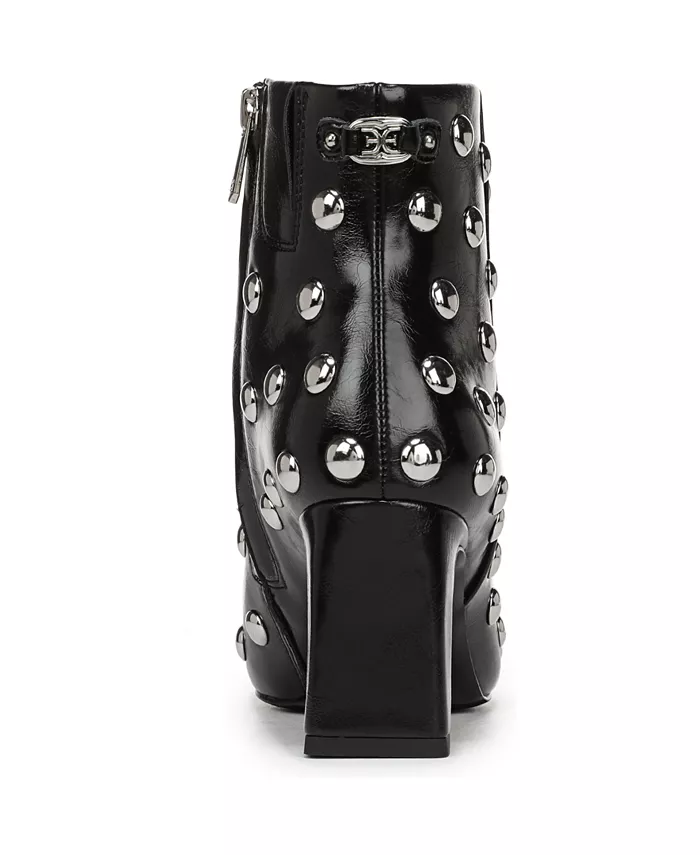 Женские ботильоны Saige Stud Zipper Sam Edelman, черный — фото 3