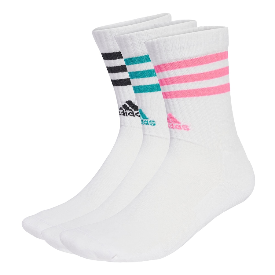 

Спортивные носки ADIDAS PERFORMANCE 3-Stripes Cushioned Crew 3 Pairs, белый