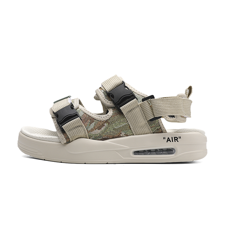 

JANECO Пляжные сандалии мужские бежево-зеленые, цвет Beige Green