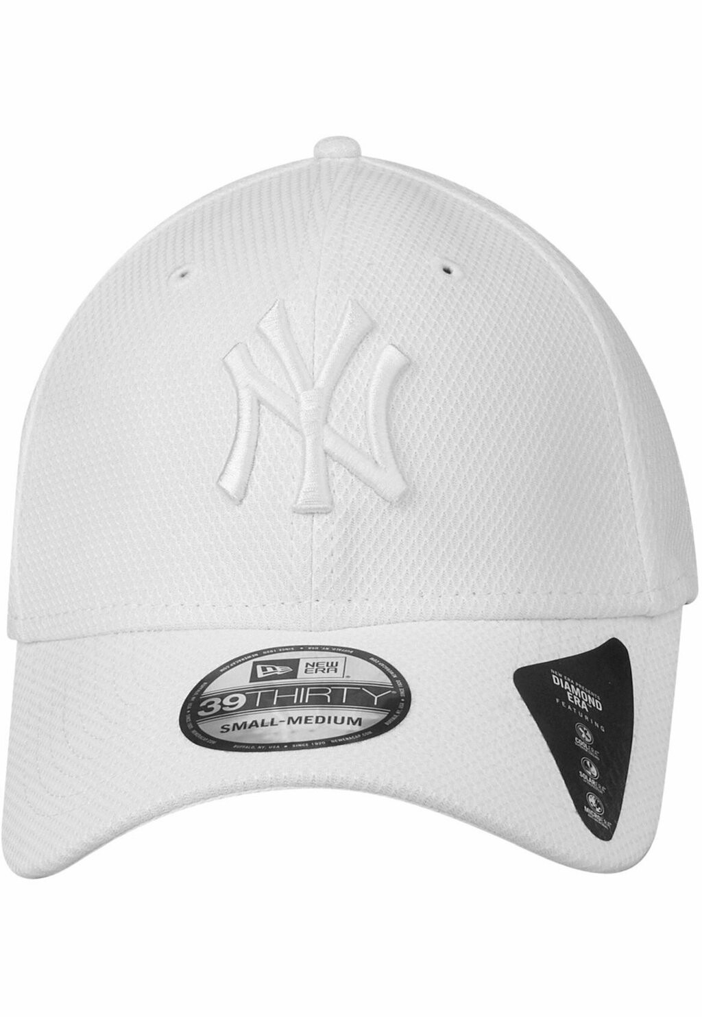 

Бейсболка 39THIRTY STRETCHFIT DIAMOND NEW YORK YANKEES New Era, цвет white