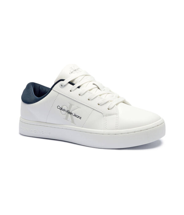 

Кожаные кеды классические cupsole Calvin Klein Jeans, белый