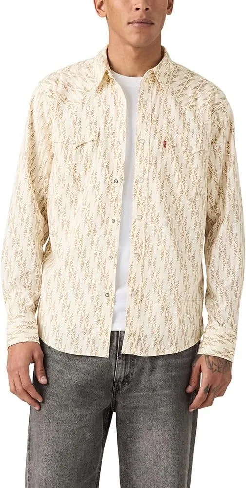Рубашка Levi's, Broakes Geo Tiger's Eye